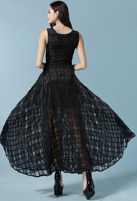 Elegant Summer Goth Dress