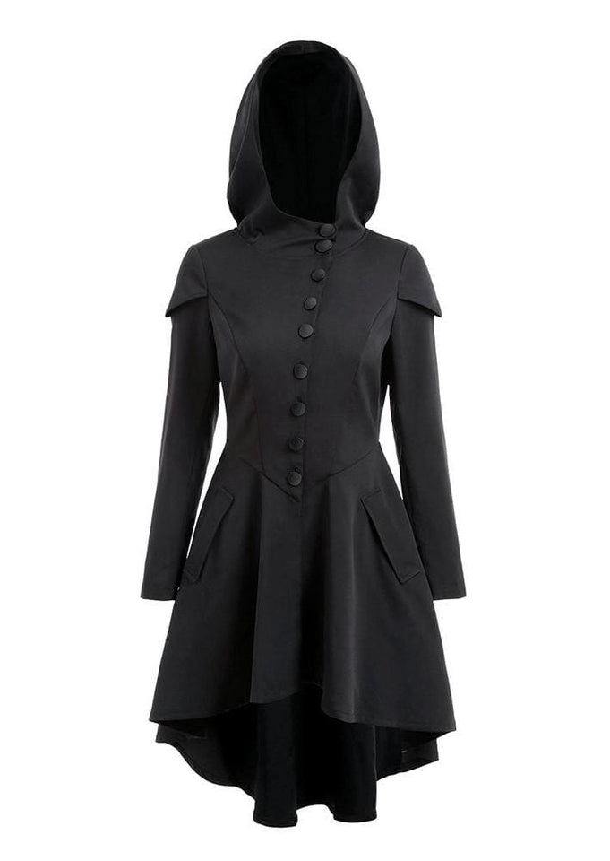 Evil Girl Hooded Overcoat