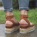 Ladys Platform Wedges Sandals