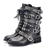 Premium Lady Punk Warrior Boots