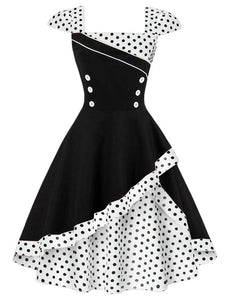 Vintage Rockabilly Feminino Dress