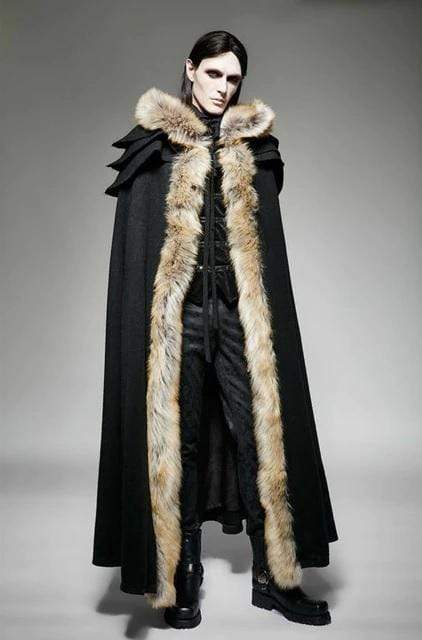 Deadly Winter Wool Long Cloak