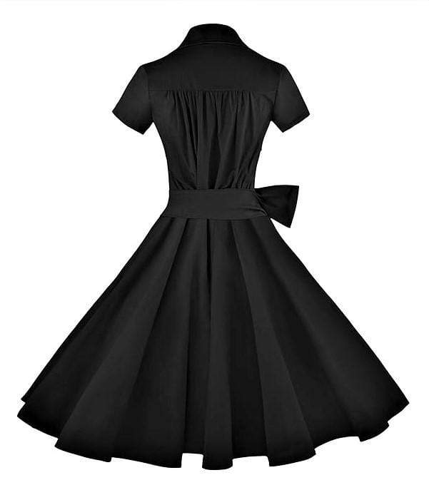 Vintage Gothic 50s Dress
