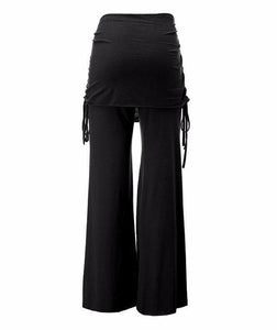 Gothic Flared Wide Leg Pants