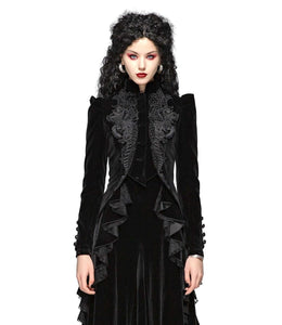 Vintage Gothic Vampire Overcoat