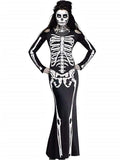 Fancy Long Skeleton Dress