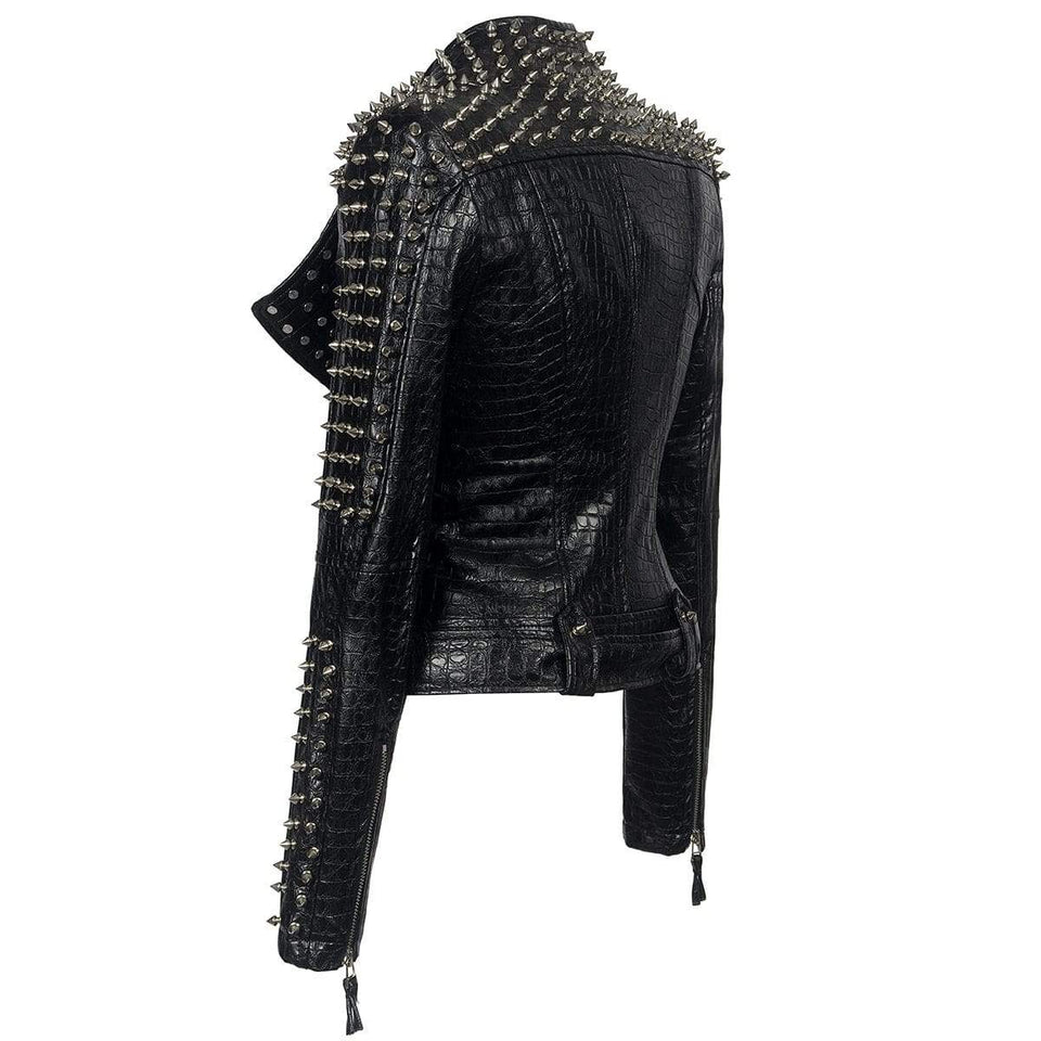 Albertine Studded Leather Jacket