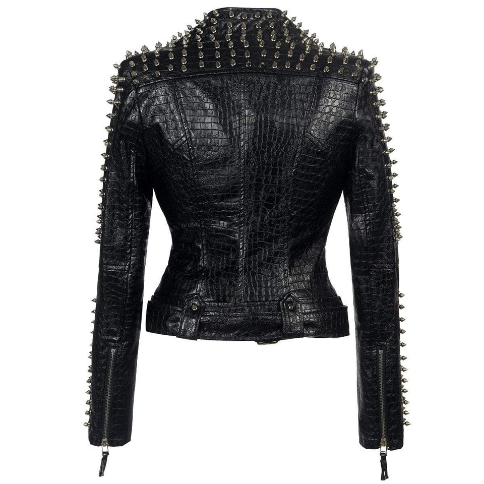 Albertine Studded Leather Jacket