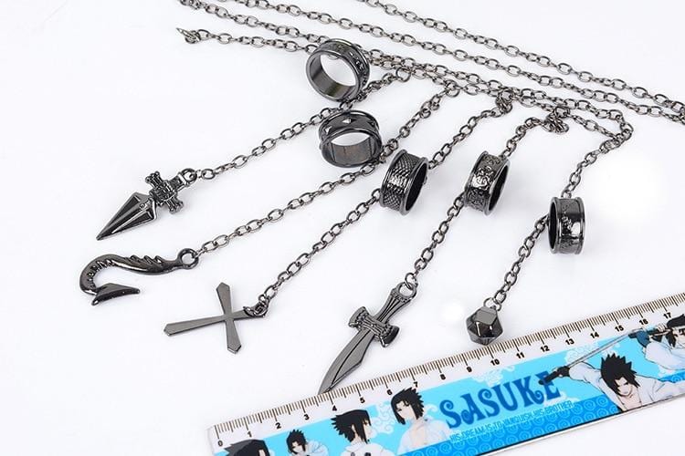 Cosplay Chain Ring Set