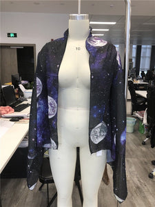 Total Consciousness Moon Shawl