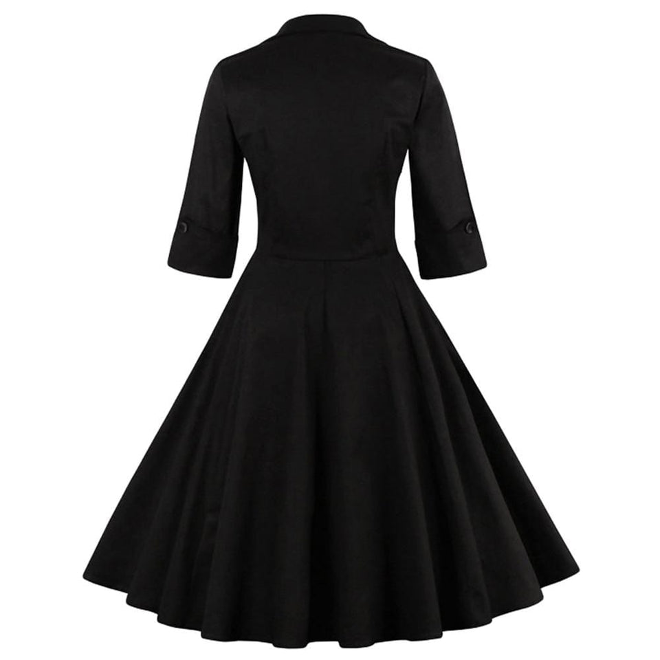 50s Style Gothic Dress