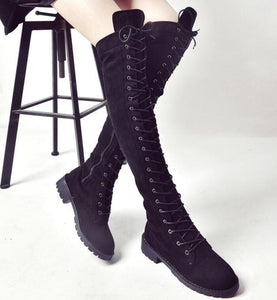 Gladiator Over-Knee Boots