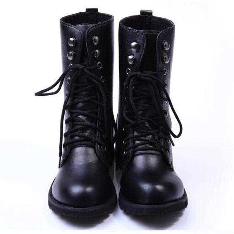 Classic Women Combat Boots