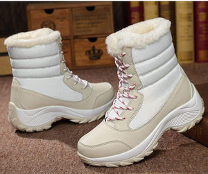 Women Waterproof Winter Snow Boots