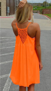 Cute Beach Chiffon Dress