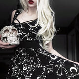 Goth Dark Elegant Grunge Dress
